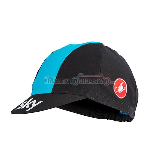 2018 Sky Cappello Ciclismo Ciclismo Nero